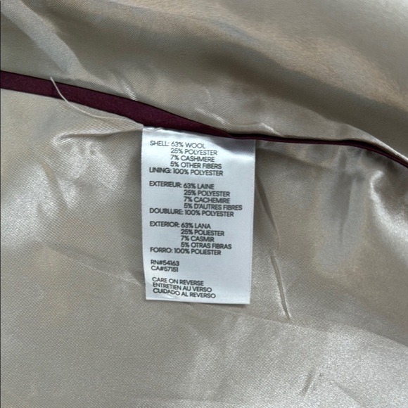 Calvin Klein Tan Trench Coat - Picture 9 of 9